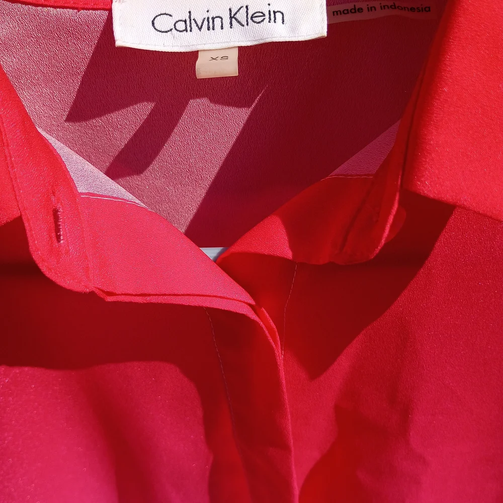 Calvin Klein Pink and White Ombre Blouse - Picture 4 of 4